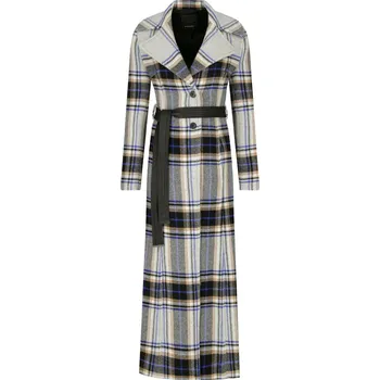 Pinko Vlněný kabát MORMORARE | Barva:šedý | Velikost:36