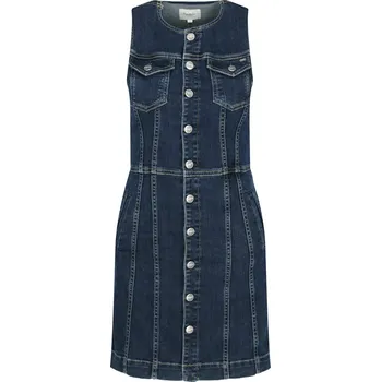 Dámské šaty Pepe Jeans London Šaty LINEA | Barva:tmavě modrá | Velikost:XS