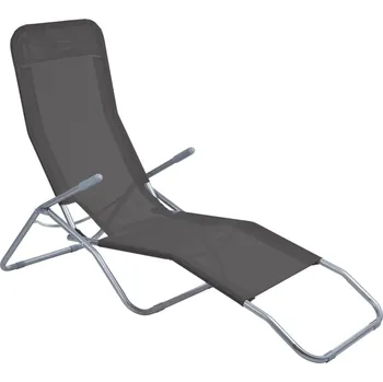 Zahradní nábytek Dek Plážové lehátko SIMPLE šedé