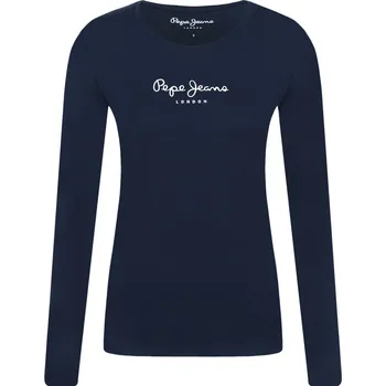 Dámské tričko Pepe Jeans London TRIKO NEW VIRGINIA | Barva:tmavě modrá | Velikost:XS