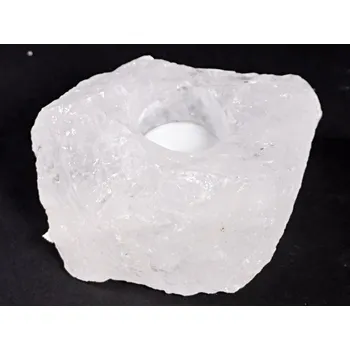 Svícen Magieprirody.cz Křišťál svícen 1.000 kg - svícen na svíčku přírodní #138