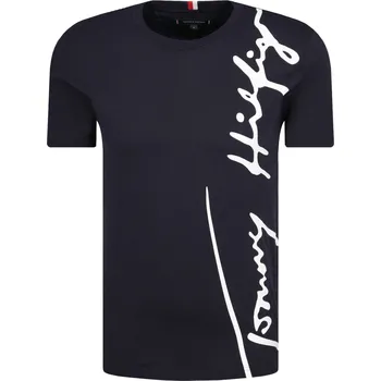 Pánské tričko Tommy Hilfiger Tričko | Barva:tmavě modrá | Velikost:XXL
