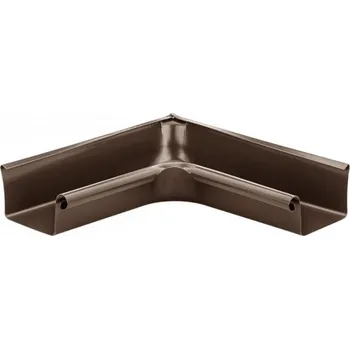 okap Roh pozinkovaný hranatý hnědý 330 mm vnitřní