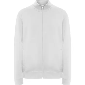 pracovní mikina ROLY Mikina Ulan na zip, pánská E6439-01-XXXL 3XL Bílá