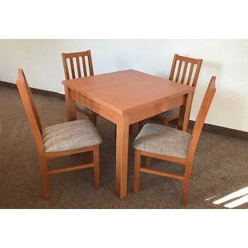 Jídelní set Jídelní set 4+1 Max 4 Vyberte Tkaninu:: Tkanina 16, Vyberte Moření:: Komplet dub stirling