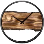 Nástěnné dřevěné hodiny NeXtime 45 cm 3263BR + dárek zdarma