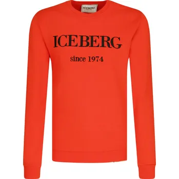 Pánská mikina Iceberg Mikina | Barva:oranžový | Velikost:L