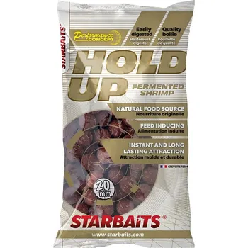 Boilies Starbaits Boilies Potápivé Hold Up Fermented Shrimp Hmotnost: 2,5 kg, Průměr: 20mm