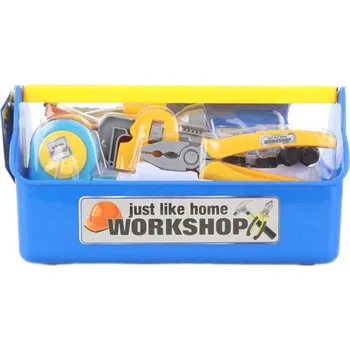 Dětská dílna Nářadí plastové dětský set s vrtačkou a doplňky v transportním boxu