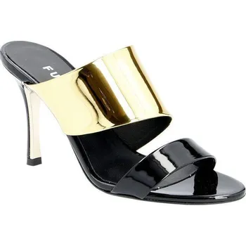 Dámské pantofle Furla Pantofle CODE s přídavkem kůže | Barva:černý | Velikost:38