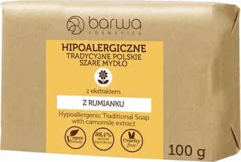 Mýdlo Barwa Cosmetics Hypoalergenní tradiční polské šedé mýdlo v kostce heřmánek 100 g