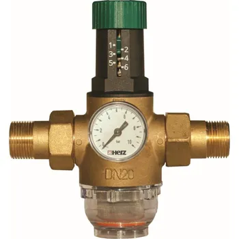 Ventil HERZ Regulační ventil s filterm 3/4", DN20, PN16, 40°C