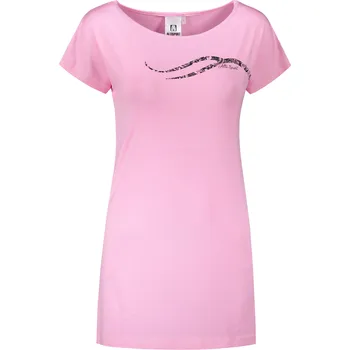Dámské prodloužené triko ALTISPORT CARRYOVER ALW001123 SVĚTLE RŮŽOVÁ XS