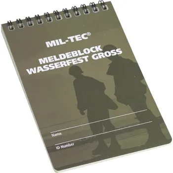 MILTEC Sešit velký voděodolný blok Mil-Tec®