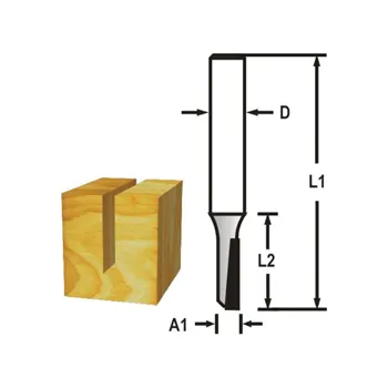 Příslušenství k frézce Makita D-47416 Drážkovací fréza 1 břit 6x19x50