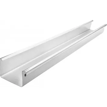 okap Žlab titanzinkový hranatý 330 mm, délka 6 m