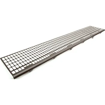 okap zachytávač listí okapový PVC 171 x 1000 mm , hnědý