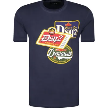 Pánské tričko Dsquared2 Tričko Cool | Barva:tmavě modrá | Velikost:M