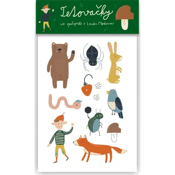 Výuková hračka Hugovy tetovačky - Lesní