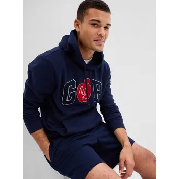 Pánské oblečení Pánská mikina GAP 541718-01 GAP černá 2177640