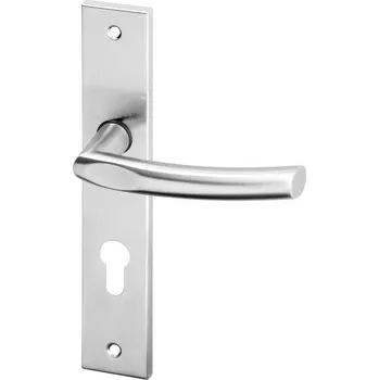 Dveřní kování ACT SERVIS ACT - Ilsa HR ECO Provedení: PZ (vložkový zámek), Povrch: IN - nerez, Rozteč: 72 mm