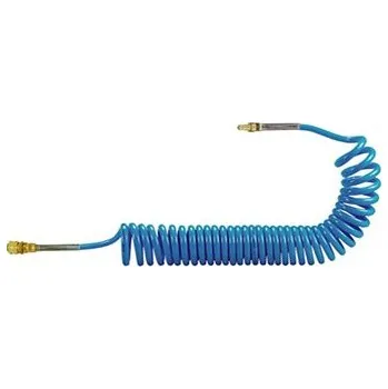 Zahradní hadice ABAC Spirálová hadice PUBJ s rychlospojky 8/5 mm - délka 10 m