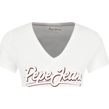 Dámské tričko Pepe Jeans London Tričko LIZ | Barva:bílý | Velikost:S