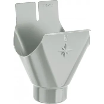 okap Kotlík hliníkový zinkově šedý 330/120 mm