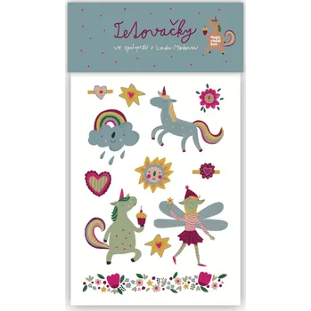 Výuková hračka Hugovy tetovačky - Jednorožci a duhy