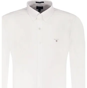 Pánská košile Gant Košile | Barva:bílý | Velikost:XL