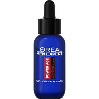 Pleťové sérum L'Oréal Paris Men Expert Power Age multifunkční sérum s kyselinou hyaluronovou 30 ml