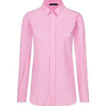 Dámská košile GUESS JEANS Košile ISA | Barva:růžová | Velikost:XS