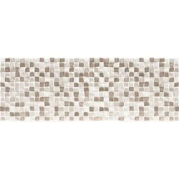 Obklad Getmi Lisa dekor cubik 25x70 cm, taupe