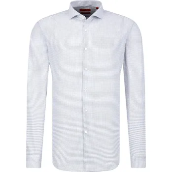 Pánská košile HUGO Košile Kason | Barva:tmavě modrá | Velikost:43