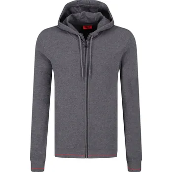 Pánské oblečení HUGO Mikina Daple202 | Barva:popelavě šedý | Velikost:L