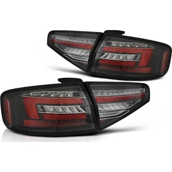 Zadní světlomet TUNING-TEC Zadní světla Audi A4 B8 12-15 sedan - černá LED SEQ OEM žárovky