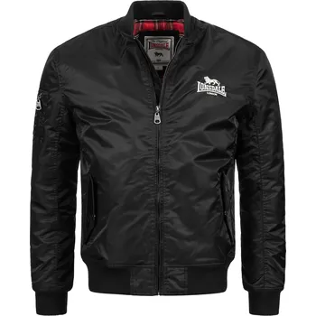 Pánské oblečení Pánska bunda Lonsdale Slim fit Lonsdale černá | šedá 2001521