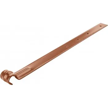okap Držák žlabu pozinkovaný měděno hnědý pro žlab 250 a 280 mm mm