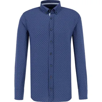 Pánská košile BOSS CASUAL Košile Mabsoot | Barva:tmavě modrá | Velikost:M