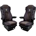 Autopotahy MB Actros MP4 - obě sedačky stejné, šedé