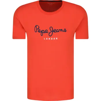 Pánské tričko Pepe Jeans London Tričko Eggo | Barva:malinově růzový | Velikost:M