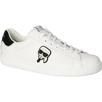 Pánské tenisky Karl Lagerfeld Kůžoné tenisky KOURT II | Barva:bílý | Velikost:40