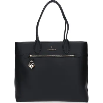 Kabelka Trussardi Jeans Kabelka shopper GRANA | Barva:černý | Velikost:OS