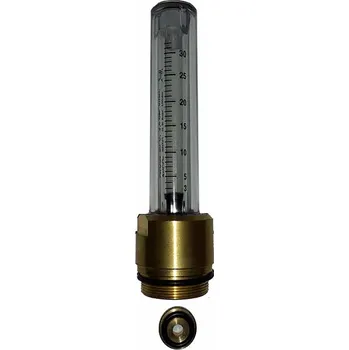 Svářečka Průtokoměr k redukčnímu ventilu CO2/Ar s mosaznou redukcí 3-30 l/min