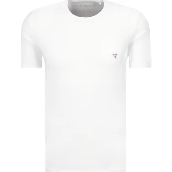 Pánské tričko GUESS JEANS Tričko CORE | Barva:bílý | Velikost:XXL