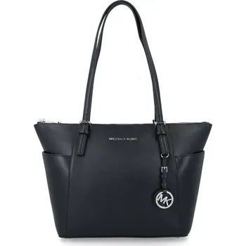 Michael Kors Kůžoná kabelka shopper Jet Set | Barva:černý | Velikost:OS