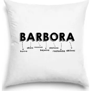 Polštář polštář Polštář - Barbora 40 x 40 cm
