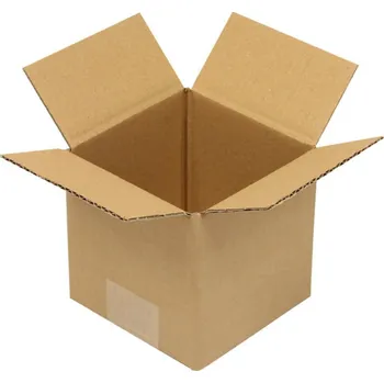 Karton Skládací krabice z vlnité lepenky, 1vrstvá, vnitřní rozměry 120 x 120 x 120 mm, kvalita 1.10B