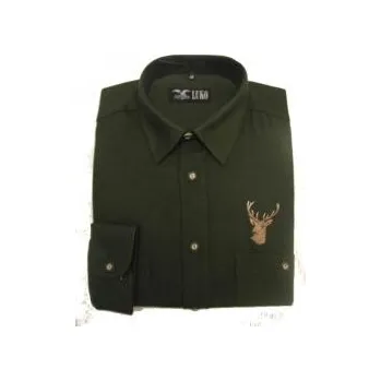 Pánská košile Luko Myslivecká košile s výšivkou jelena - Velikost 56