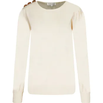 Dámský svetr Silvian Heach Vlněný svetr AGADAH | Barva:krémová | Velikost:XS